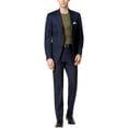 thumbnail image 1 of Calvin Klein Costume Formel Ajusté pour Hommes à Deux Boutons, Bleu, 48 Régulier / 42W x Non Fini, 1 of 1