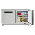 thumbnail image 3 of Maxx Cold Double Door Undercounter Freezer, 60.3"W, 15.5 cu. ft. Capacity, in Stainless Steel (MXCF60UHC), 3 of 8
