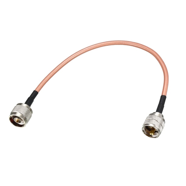 Cavo coassiale RG142 con connettori coassiali UHF PL259 a PL 259 50 Ohm Cavo coassiale RG142 con connettori coassiali UHF PL259 a PL 259 50 Ohm