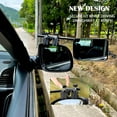 thumbnail image 5 of Universal Clip on Towing Mirror Extensions, Mirror Extenders for Towing, 360� Rotation Adjustable Tow Mirrors extender towing with Clamp for Cars Trailer SUV Trucks Touring, 2PCS, 5 of 7