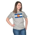 thumbnail image 3 of Colorado Native Pride State Flag Plus Size Crewneck Graphic Tee Shirt Brisco Brands 2X, 3 of 5