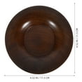 thumbnail image 5 of Dessert Plates Wood Dip Bowl Small Wooden Home Kitchen Accessory Soups Condiments Holder Dish, 5 of 6