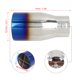 thumbnail image 4 of 7.48" Coche Escape Silenciador Cola Tubo 3.15" Entrada 3.56" x 3.56" Salida, 4 of 7