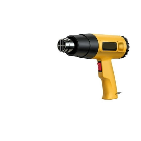 

110V Liquid Crystal Display Heat Gun Four Nozzles Shrink Packaging Temperature Adjustable