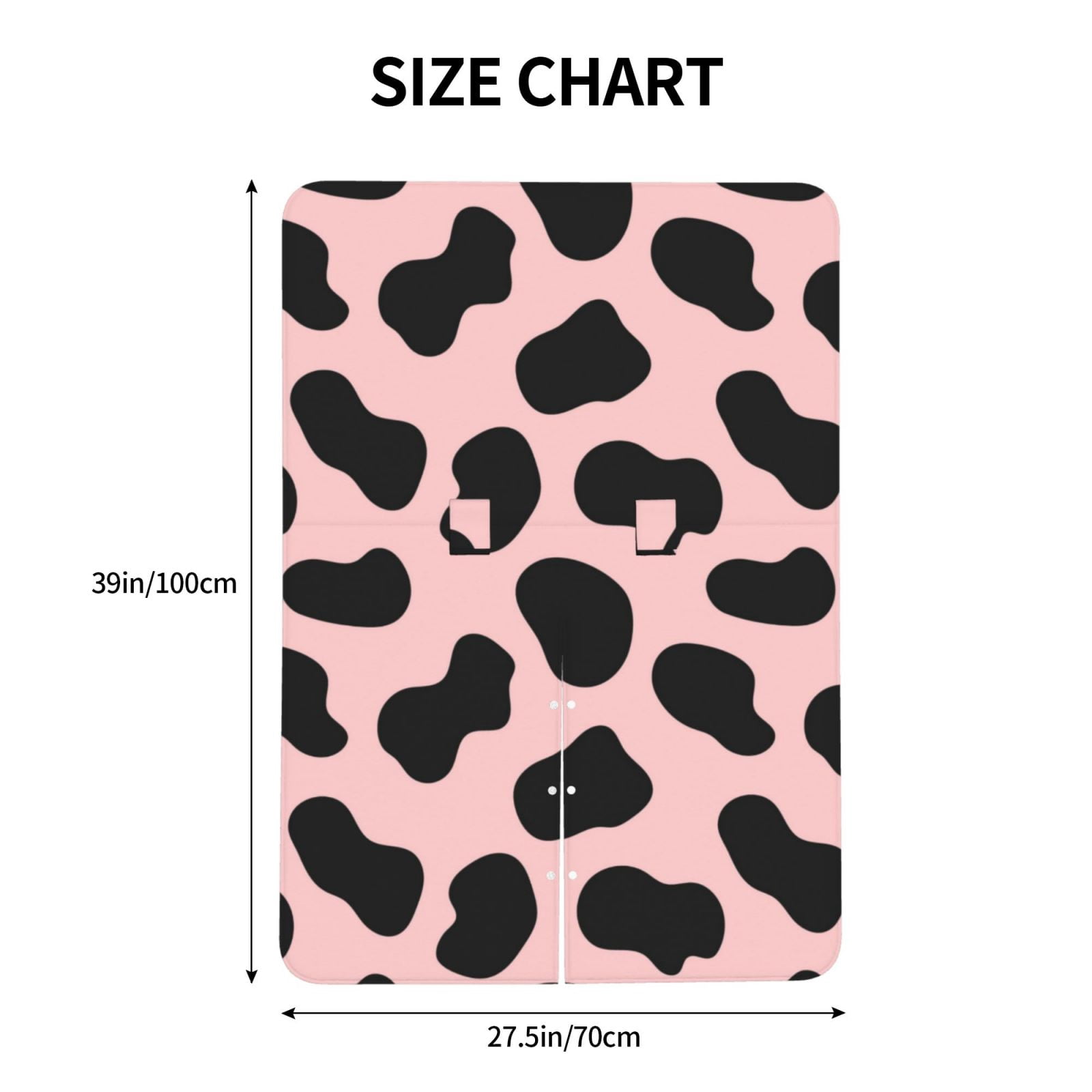 Car Seat Cover Baby - cow spots Cute girly print Breathable Infant Car Seat Cover for Baby Carseat, Lightweight Comfort Baby Essentials Must Haves Newborn Stuff for Girl Boy