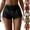 Black, variant on Women's Bikini Swimsuit Built-in Bra Support Tie Dye Pattern Bare Back Retro Vintage Trendy Design Orange M