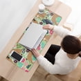thumbnail image 3 of Long Mouse Pads for Desk,Boxer Dog and Flower Florals Desk Mats on Top Of Desks, Desk Mouse Pad Extra Large with 3mm Non-Slip Base and Stitched Edge for Gaming,Office,Work,Home 31.5"x11.8", 3 of 6