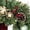 Red, variant on Member's Mark Pre-Lit Wreath Décor with Velvet Sash