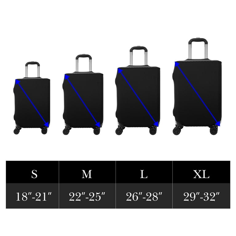 DODAMOUR Travel Luggage Cover Protector, Washable Elastic Suitcase
