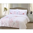 thumbnail image 5 of Superior Swallow 3 Piece Duvet Cover Set, King/ Cal King, Red, 5 of 6