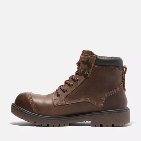 Timberland Pro Whitman 6-Inch Comp Toe WP Workboot, Brown Cooper, Size W 11