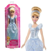 Disney Princess Cinderella Fashion Doll with Blonde Hair, Blue Eyes & Hair Accessory