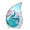 Peacock-3, variant on VALERASH Drop Peacock Urns for Human Ashes Adult Female & Male - Blue Tear Drop Cremation Urns for Human Ashes- 10 Inch