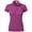 Purple, variant on Womens Polo Shirts Slim Pique Comfort Dry Short Sleeve Uniform Golf Top