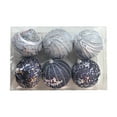 thumbnail image 3 of 6 Pcs Solive Christmas Balls Ornaments for Xmas Christmas Tree Mini Shatterproof Christmas Tree Decorations Hanging Ball Holiday Wedding Party Decoration, 3 of 7