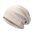 thumbnail image 2 of Kiplyki Unisex Warm Windproof Baggy Stretch Crochet Winter Soft Beanie Caps Wrap Hat, 2 of 5