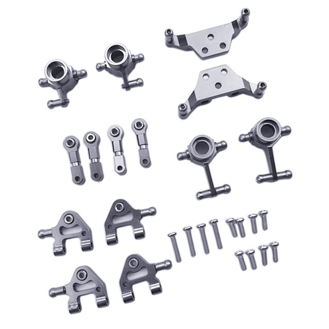 Piezas de torre de choque WLtoys K969-999 P929-939 1:28 Aleación Gris Zulema