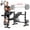 900lb capacity bench, variant on FLYBIRD Olympic Weight Bench with Rack,Adjustable Bench Press Set with Preacher Curl & Leg Developer,2450 LB Total Capacity