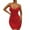 Red, variant on Free Shipping! Womens Dresses,Vestido de mujer Women Fashion Solid Color Sling-Neck Sleeveless Long Hip Wrap Dress, Sleek and Stylish, Ideal for Casual Outings, Vacations, or Parties