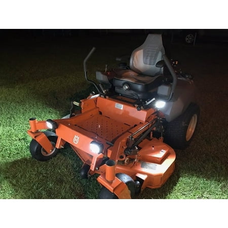 

For BlingLights 6000K LED Flood Lights for Husqvarna ZT Turn Mower