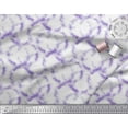 thumbnail image 3 of Soimoi Purple Cotton Duck Fabric Rays Tie-Dye Print Sewing Fabric BTY 44 Inch Wide, 3 of 3