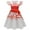 B, variant on Girls Ocean Adventure Princess Costume Dress Halloween Birthday Party Dress Up, Size 4-5