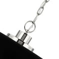 thumbnail image 4 of 60/7482 Nuvo Lighting Colony - 1 Light Small Pendant In Mid-Century Modern Style-8.13 Inches Tall and 15 Inches Wide-Matte Black/Polished nickel, 4 of 4