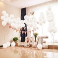 thumbnail image 3 of Globos de látex fuertes de 10 pulgadas para decoración de fiestas, cumpleaños, bodas, aniversarios, Navidad y suministros para arco 080, 3 of 6
