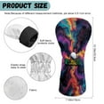 thumbnail image 6 of Yuyamidu Golf Ball Golf Head Covers, Waterproof Leather Golf Club Head Covers Funny Club Protection, Designed to Fit Driver Fairway Hybrid, 6 of 7