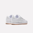 thumbnail image 2 of Womens Reebok CLASSIC LEATHER Shoe Size: 7 Ftwwht - Pugry3 - Rbkg03 Fashion Sneakers, 2 of 8