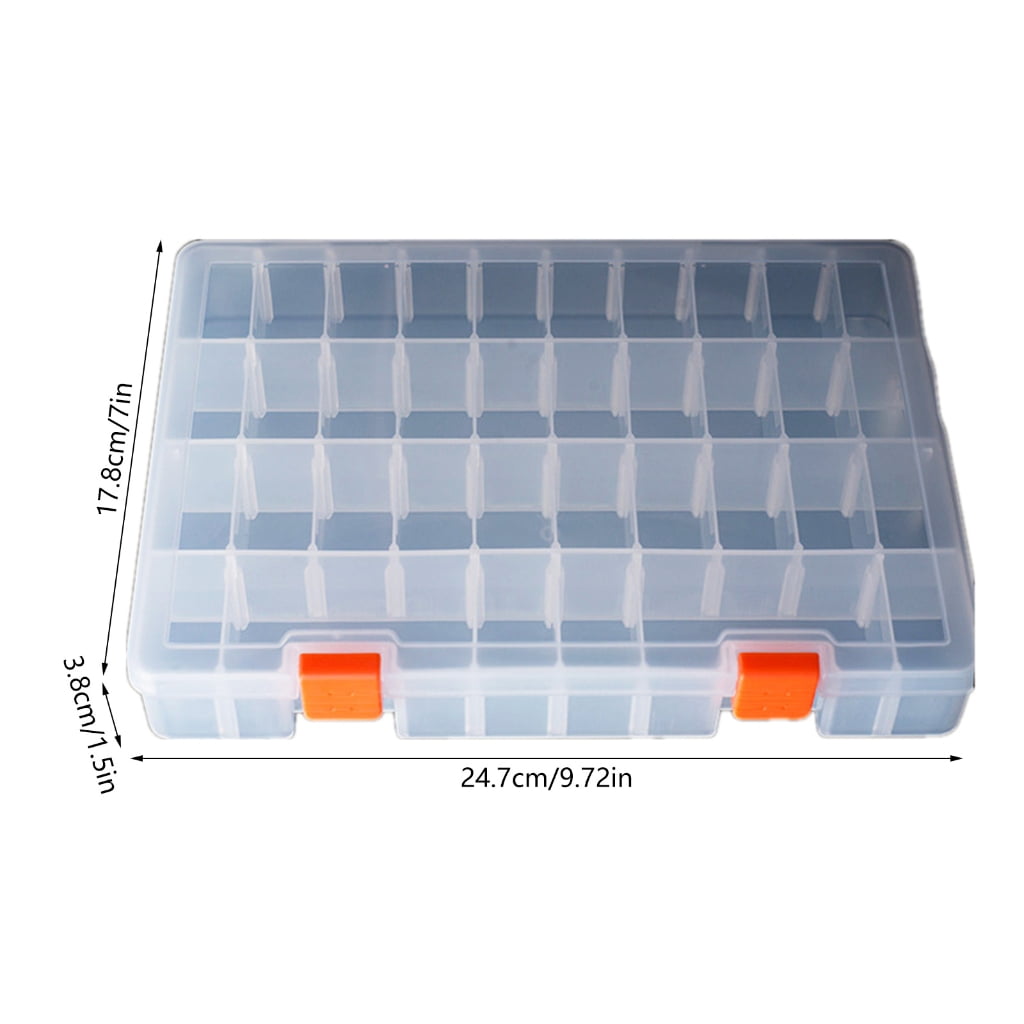 Tool Box Hardware Storage Small Part Case Container Dividers for Organizing Screws Nut Nails Bolts