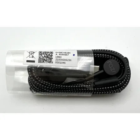 Open Box Original Motorola Razr Stereo Earbuds USB-C Braided Cable Earphones Headphones