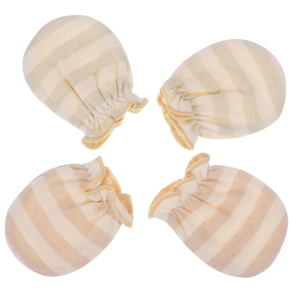 2 pares de manoplas para bebé, manoplas para recién nacido, manoplas antiarañazos para bebé recién nacido