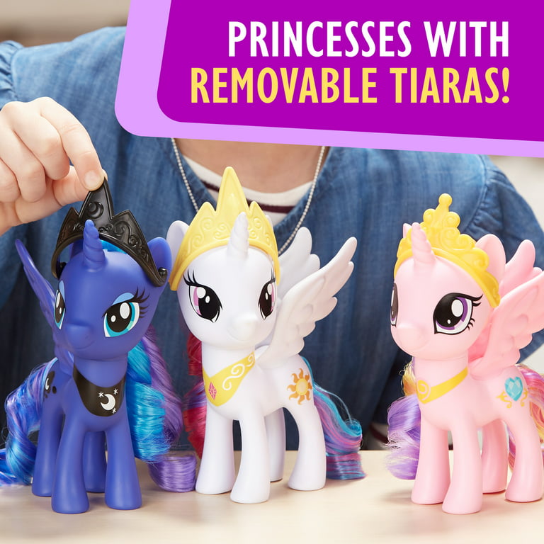  My Little Pony: Friendship is Magic Toy Meet The Mane 6  Collection Set - 6 Pony Figures Including Twilight Sparkle, Kids Ages 3 and  Up ( Exclusive)