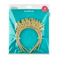 thumbnail image 6 of (2 pack) Gold Glitter Party Time Headband Party Favors, 4 Count, by Way To Celebrate, 6 of 6