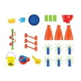 thumbnail image 3 of Mesa de juego sensorial de 32 piezas, juguetes de playa de verano para , mesa de arena, mesa de juego de agua de arena al aire libre, juguetes de, 3 of 9