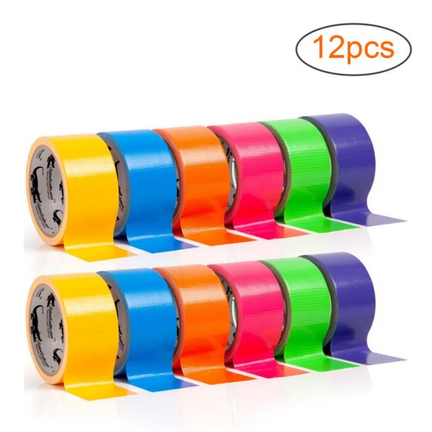 Fymall Multi Color Tape DIY Craft Paper Tape for Labeling Classroom