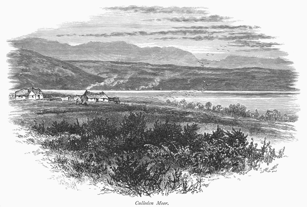 Scotland Culloden Moor Nview Of Culloden Moor In The Scottish Highlands