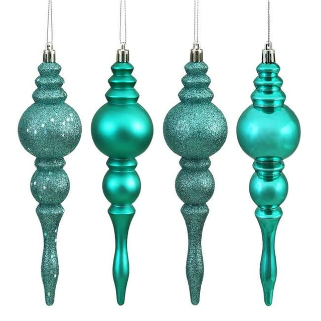 Teal 4 Finitions Assorties - 7 Po. - 8 par Boîte