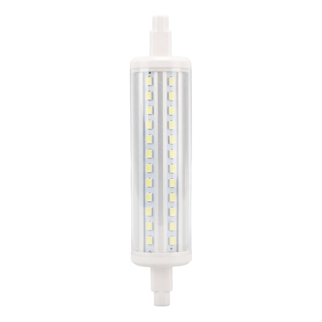 Bombilla LED R7s de 10 W, 6000 K, ahorro de energía, carcasa de PC, luz de inundación de doble extremo para reemplazo de 220 V