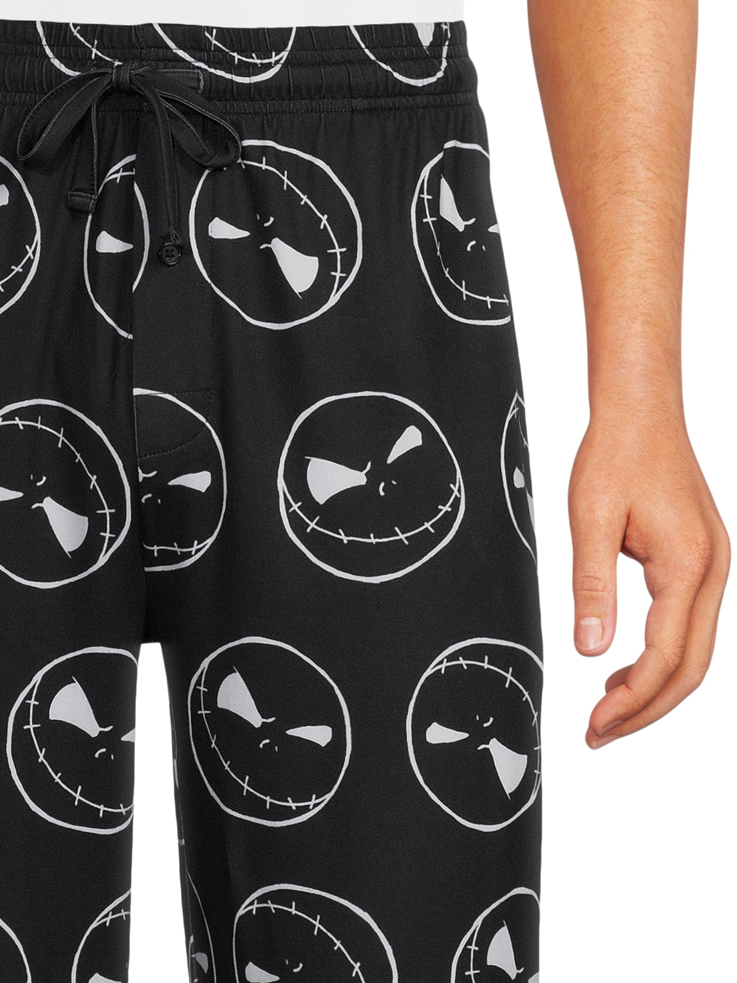 Nightmare Before Christmas, Jack Men's Graphic Sleep Pants, Sizes S-2XL
