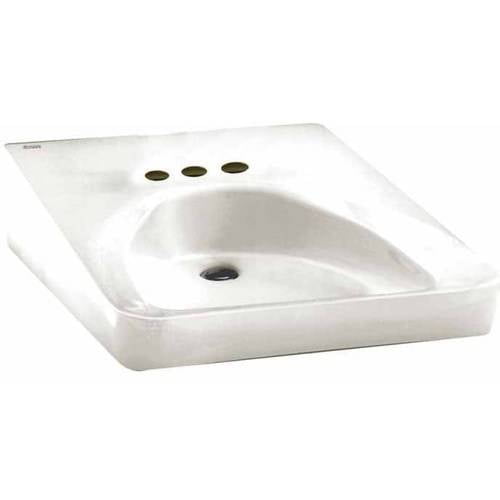 American Standard ADA Compliant 20'' Wall Mount Bathroom Sink with