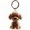 A-B, variant on Transparent Dog Hair Storage Keychain – Cute Puppy Keepsake Capsule for Pet Fur Clippings, Easy Carry Pendant for Keys Bag, Comforting Gift for Dog Owner Who Lost Beloved Companion