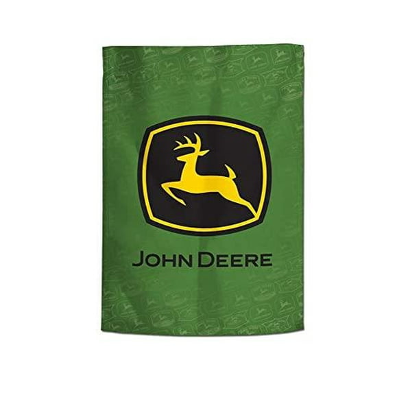 John Deere GR (2 Sided) Vintage Logo Garden Flag - LP79677