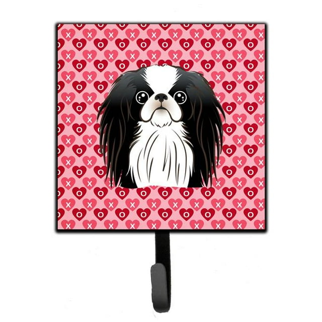 Japanese Chin Hearts Leash or Key Holder