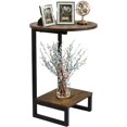 thumbnail image 1 of CERBIOR C-shaped edge modern items, sofa, small table, coffee tray, coffee table, living room furniture My Lux Decor Round, 1 of 6