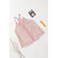 thumbnail image 4 of POGLIP Women's Pink Sequin Racerback Tank, 4 of 6