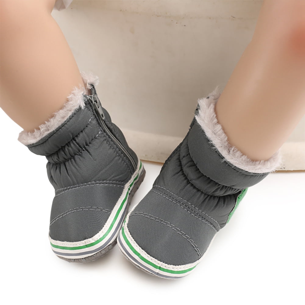Toddler Infant Newborn Baby Boys Girls Crib Winter Boots Prewalker Martin Shoes 