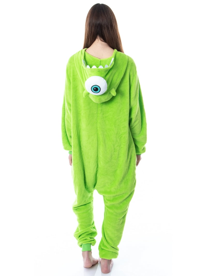 Disney Monsters Inc Mike Wazowski Adult Kigurumi Onesie Halloween
