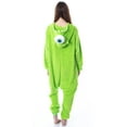 thumbnail image 4 of Disney Monsters Inc Adult Mike Wazowski Kigurumi Costume Hooded Union Suit Pajama, 4 of 7